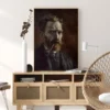 Painted Man With Pipe Poster (21x29.7 cm (A4))