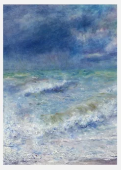 Painted Waves Canvastavla (30x40 cm)
