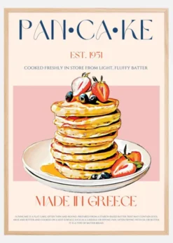 Pancake Poster (21x29.7 cm (A4))