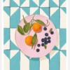 Pandc Citrus And Berries Canvastavla (30x40 cm)