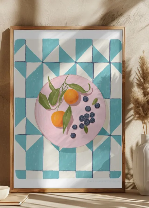 Pandc Citrus and Berries Poster (21x29.7 cm (A4))