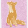 Pandc Littlefox Copy Canvastavla (30x40 cm)