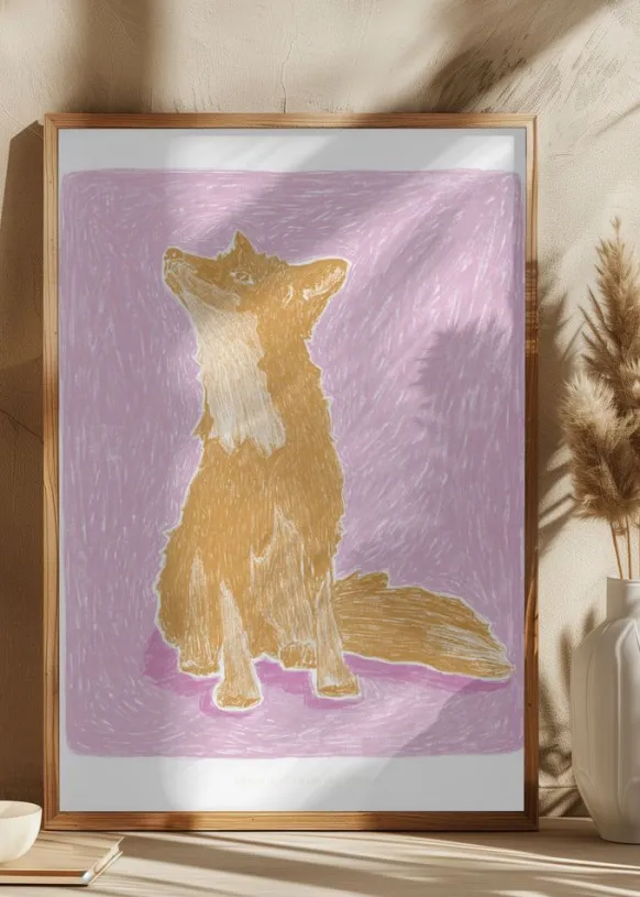 Pandc Littlefox Copy Poster (21x29.7 cm (A4))