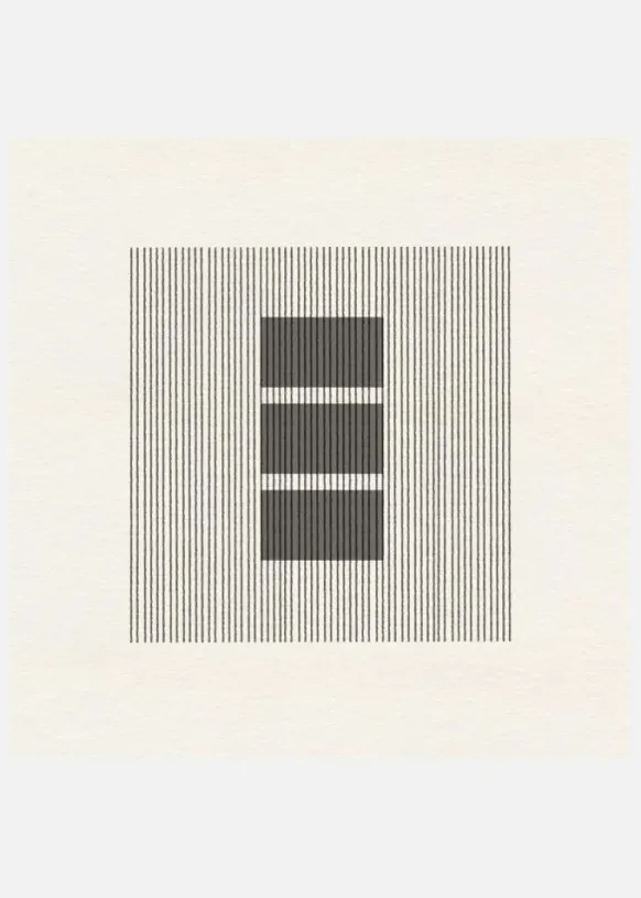 Paper Object No1. Canvastavla (30x30 cm)