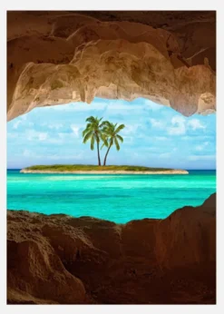 Paradise Canvastavla (30x40 cm)