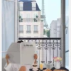 Paris Balcony Canvastavla (30x40 cm)