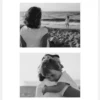 Passepartout Vit 30x40 cm - Collage 2 Bilder (14x19 cm)