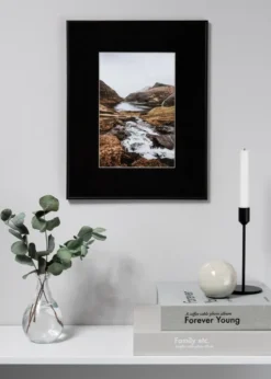 Passepartout XL Svart (Vit kärna) 60x80 cm (41x58,4 - A2)