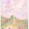 Pastel Meadow Bliss Canvastavla (30x40 cm)