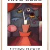 Paul Klee - Autumn Flower 1922 Poster (21x29.7 cm (A4))