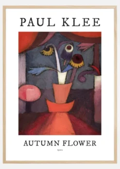 Paul Klee - Autumn Flower 1922 Poster (21x29.7 cm (A4))