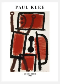 Paul Klee - Locksmith 1940 Canvastavla (30x40 cm)