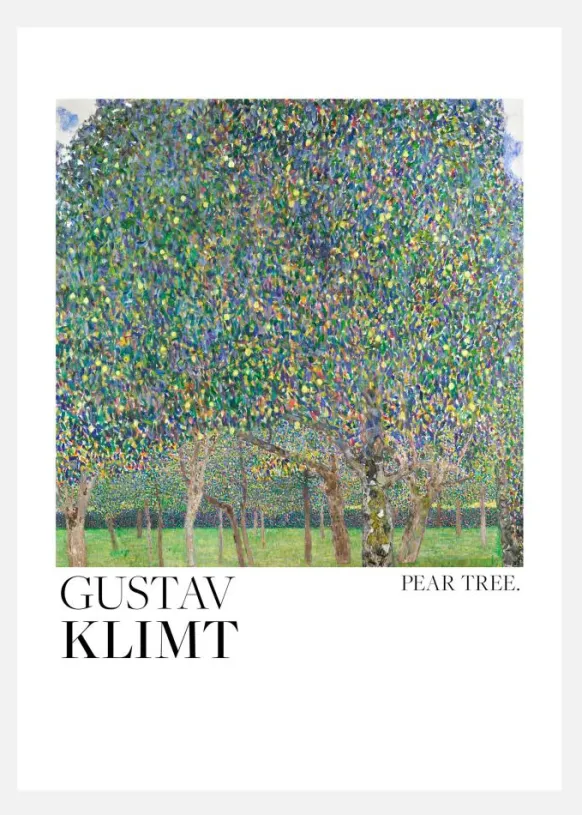 Pear Tree (1903) Canvastavla (30x40 cm)