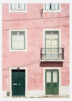 Pink Parade Canvastavla (30x40 cm)
