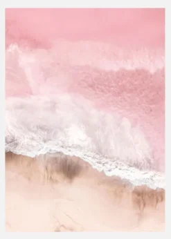 Pink Sea Canvastavla (30x40 cm)