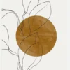 Plant And Sun Canvastavla (30x40 cm)