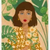 Plantlady Canvastavla (30x40 cm)