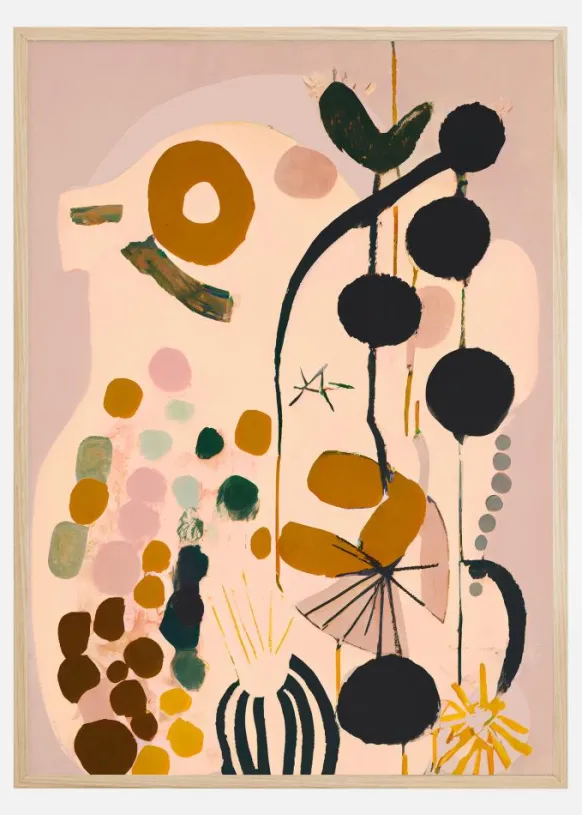 Playful Impression Poster (21x29.7 cm (A4))