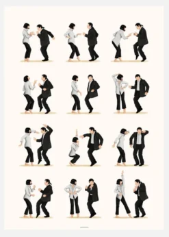 Pulp Fiction 2 Canvastavla (30x40 cm)