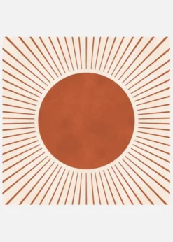 Radiant Horizon Canvastavla (30x30 cm)