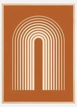 Rainbow No2 Poster (21x29.7 cm (A4))