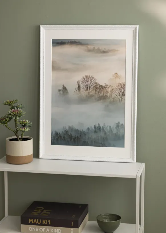 Ram Abisko Vit 50x70 cm