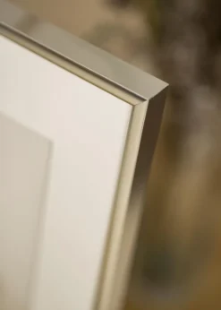 Ram Aluminium Blank Silver 40x50 cm - Passepartout Vit 30x40 cm