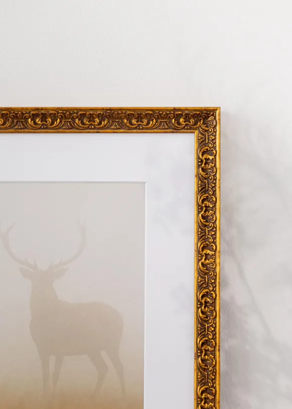Ram Amber Guld 50x70 cm