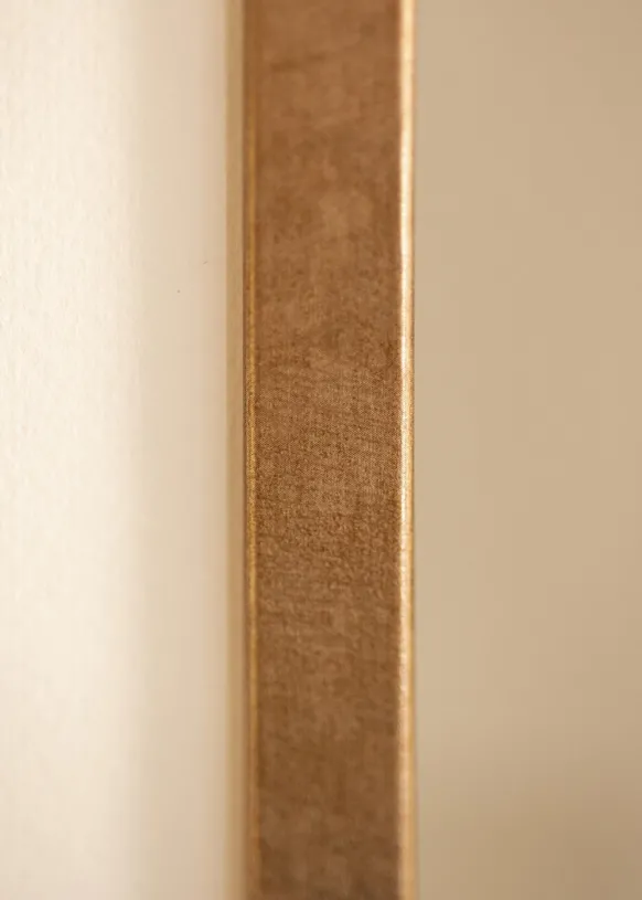 Ram Ares Mässing 30x30 cm - Passepartout Vit 20x20 cm