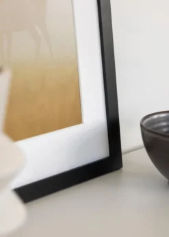 Ram BGA Classic Svart 24x30 cm - Passepartout Vit 5x8 inches