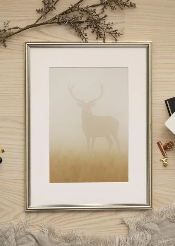 Ram Classic Glas Silver 30x40 cm