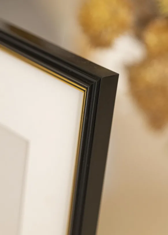 Ram Classic Glas Svart 15x20 cm