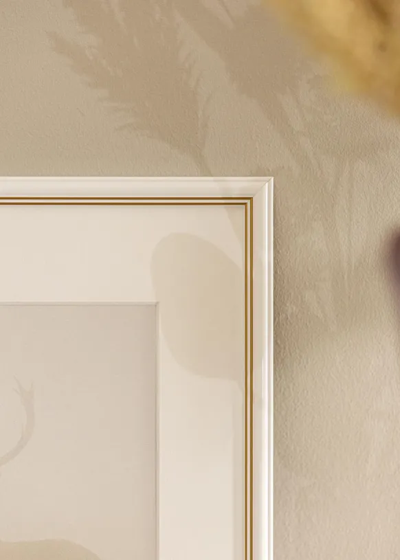 Ram Classic Glas Vit 15x20 cm