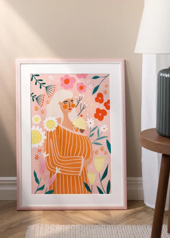 Ram Cornwall Rosa 29,7x42 cm (A3)