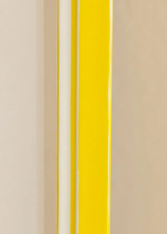 Ram Diana Gul 30x40 cm - Passepartout Vit 8x12 inches