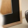 Ram Edsbyn Ek 40x50 cm - Passepartout Svart 27,5x37 cm