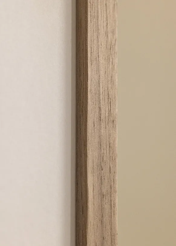 Ram Edsbyn Glas Ljus Valnöt 25x35 cm