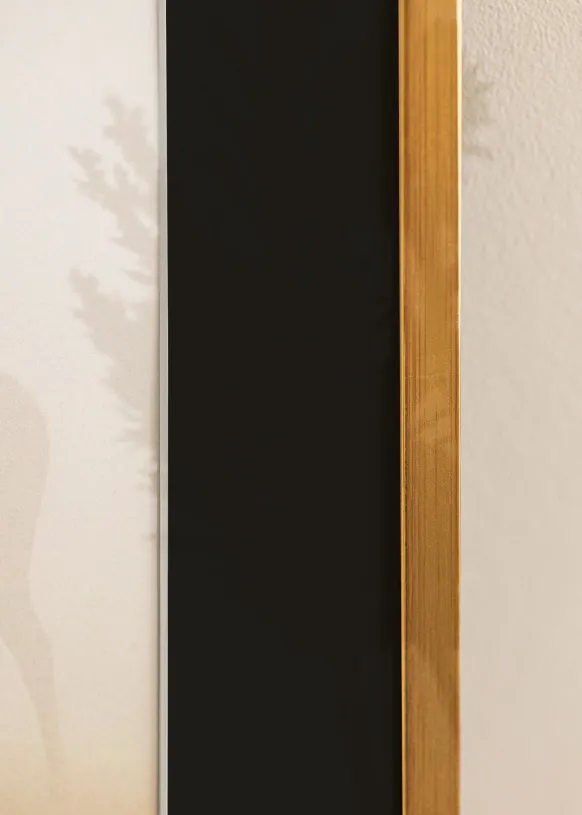 Ram Edsbyn Guld 40x50 cm - Passepartout Svart 30x40 cm