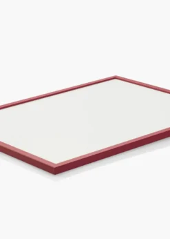 Ram Edsbyn Röd 20x30 cm - Passepartout Vit 10x20 cm