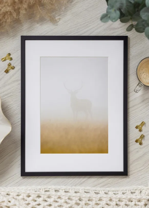 Ram Edsbyn Svart 31x46 cm