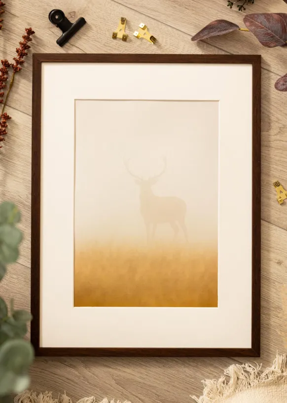 Ram Edsbyn Valnöt 32x56 cm