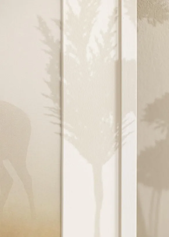 Ram Edsbyn Vit 33x41 cm - Passepartout Vit 24x32 cm