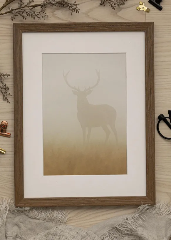 Ram Elegant Box Glas Brun 21x29,7 cm (A4)