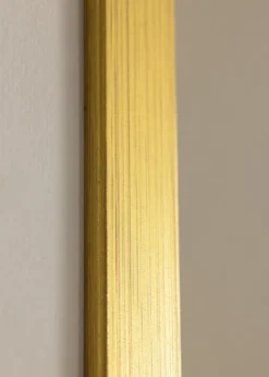 Ram Falun Guld 50x70 cm - Passepartout Vit 40x60 cm
