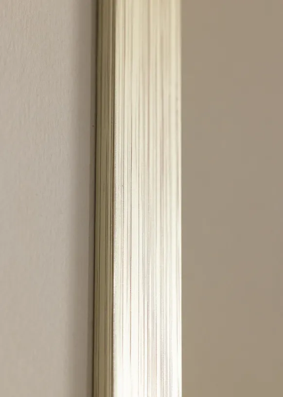 Ram Falun Silver 30x40 cm - Dubbel Passepartout Vit 20x30 cm