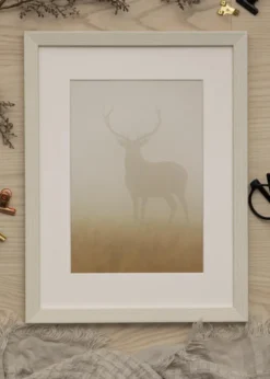 Ram Fiorito Glas Vit 20x20 cm