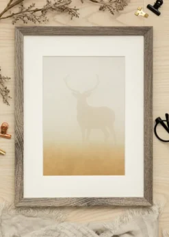 Ram Fiorito Valnöt 60x80 cm