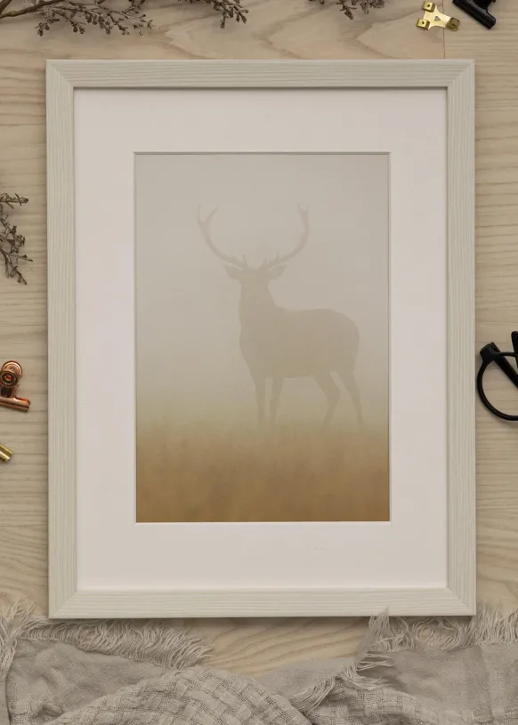 Ram Fiorito Vit 60x80 cm