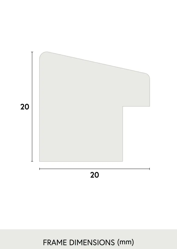 Ram Fiorito Vit 60x80 cm