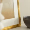 Ram Frigg Glas Guld 18x24 cm